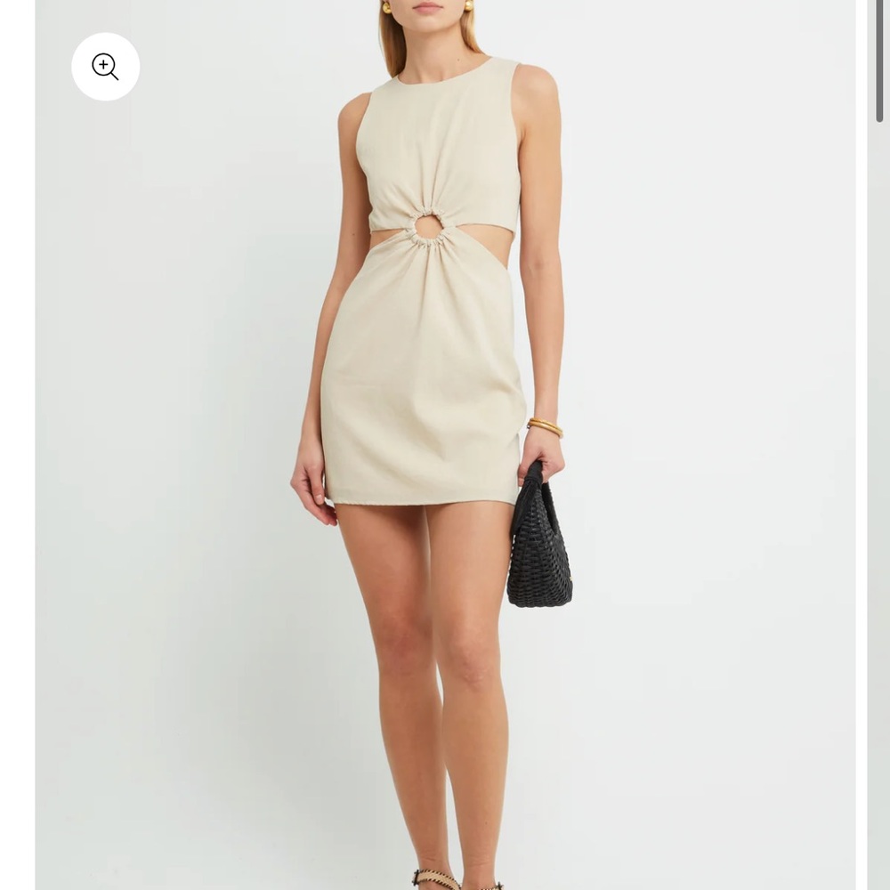 Kourt dress with cutouts